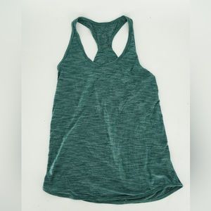 Lululemon Green Racerback tank top Sz 6